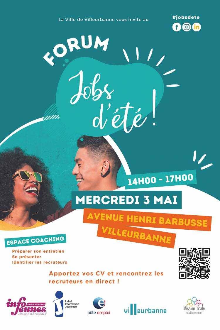 Le forum Jobs d’été revient le 3 mai